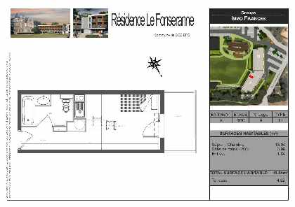 Studio Apartment example